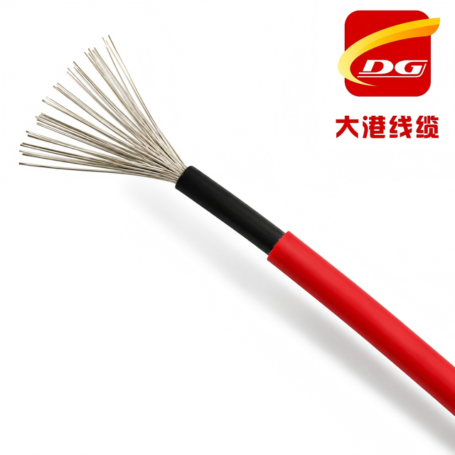 Single Core High Quality 6mm2 Solar Cable  PV1-F 1x4mm2  Solar Wire  Harness  Cable  for  Solar  Power  System