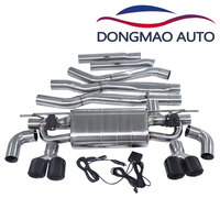 Système d'échappement DM adapté pour BMW G30 540i, échappement intermédiaire et arrière Cat-Back modifié pour voiture, compatible avec les modèles 540i G30 2017-2023 B58