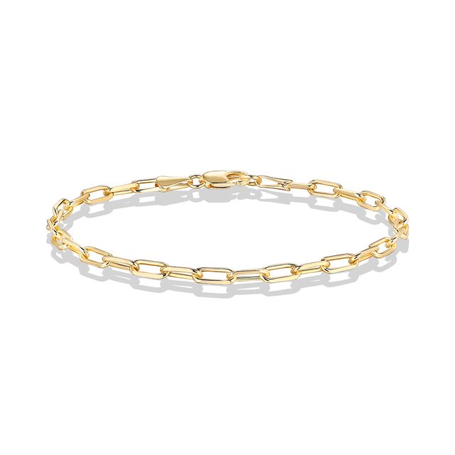 18K Yellow Gold Jewel Au750 Gold Bead Chain Bracelet Women'S Jewelry Chain 18K Gold Jewelry Wholesale Chain Jewelry
