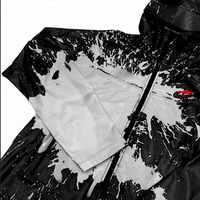 Veste coupe-vent thermoréactive pour homme, streetwear personnalisé, softshell imperméable, veste thermochromique, veste de pluie changeante de couleur