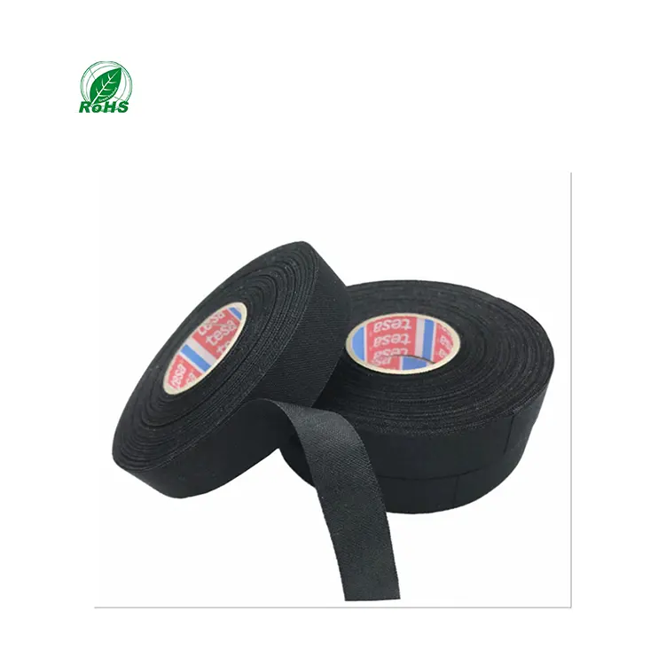 Cinta resistente a las orejas 51608mm de espesor, cinta de franela de poliéster para arnés de cableado automotriz, 0,28