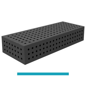 บล็อกเชื่อมต่อ steeleco gpph 1000x400x200มม. หนา8มม. รู16มม. ตาราง50x50มม. - Product Image 1