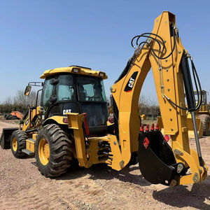 Zum Verkauf Steht ein Gebrauchter Caterpillar Baggerlader mit Zweiradantrieb, Dieselmotor und Einer Schaufelkapazität von 1,03 m³ in Hochwertiger Qualität - Product Image 1