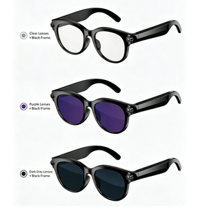 AI <strong>Smart</strong> <strong>Glasses</strong> Meta Thick Temple Sunglasses with Camera Audio Wireless <strong>Tech</strong> UV400 Open Ear Outdoor Driving Eyewear Shade - Product Image 4
