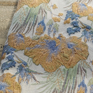 <span class=keywords><strong>Tela</strong></span> jacquard <span class=keywords><strong>en</strong></span> <span class=keywords><strong>relieve</strong></span> Vintage macaron color <span class=keywords><strong>3D</strong></span> <span class=keywords><strong>pintura</strong></span> al óleo estilo hecho a mano ropa sensación de arrugas <span class=keywords><strong>tela</strong></span> - Product Image 2