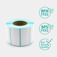 Rouleau d'étiquettes thermiques directes 50x20mm, petites étiquettes autocollantes pour codes-barres, pour étiquettes de prix de vente au détail et étiquetage d'inventaire