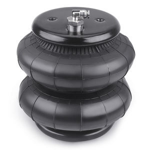 Suspension <span class=keywords><strong>avant</strong></span> de camion double suspension pneumatique à convolute ressort pneumatique <span class=keywords><strong>en</strong></span> caoutchouc 2e7x7 avec connecteur rapide à 1/2 fils à dents SS304 G - Product Image 1