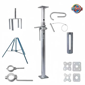 Q235 thép chống đỡ-Kính thiên văn có thể điều chỉnh ván khuôn xây dựng độ bền cao Thang giàn giáo - Product Image 5