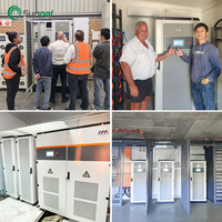 Megarevo UE onduleur solaire hybride PCS 50Kw 250Kw 3 phases 400V Système de conversion de l'énergie de stockage industriel