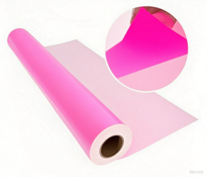 مخصص بألوان كاملة ذاتية اللمعان لفة ورق مطفي مادة PVC مع غراء دائم قابل للإزالة للملصقات - Product Image 4