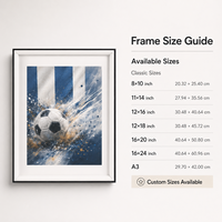 Minimalist 3D MDF Photo Frame Single Opening Soccer Sports Art Picture Frame Tabletop Wall Decor Support Logo Printing