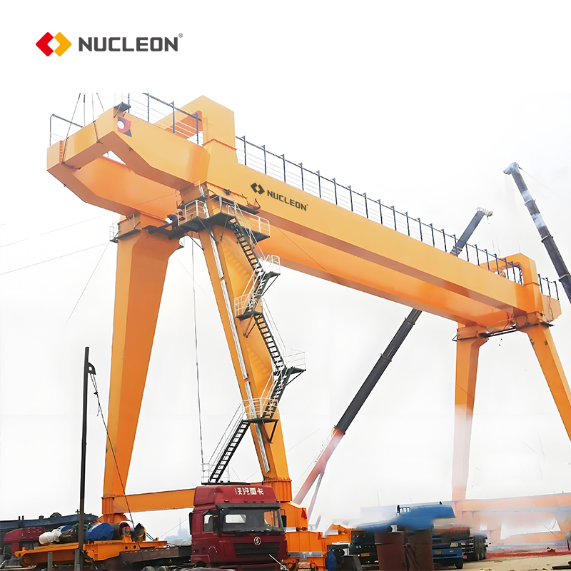 Бренд Nucelon двухбалочный козловой кран с широким применением 10-800 тонн ДАЛЬНОБОЙНЫЙ рельсовый двигатель, компоненты сердечника двигателя