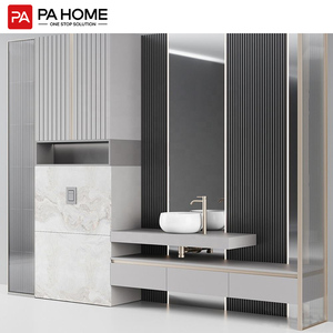 PA foshan-Espejo de hotel de melamina, tocador, otros muebles de baño, venta al por mayor - Product Image 1