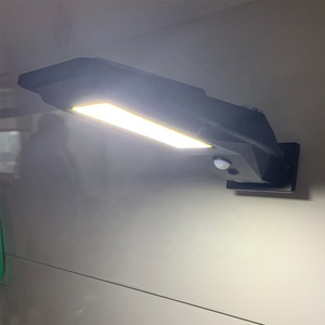 Lámparas al aire libre de la calle poste de luz Led cortina moderna celda farola piso de <span class=keywords><strong>pared</strong></span> de jardín Solar lámpara de diseño - Product Image 2