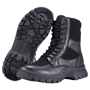 Vente chaude bottes tactiques pour hommes bottes de <span class=keywords><strong>chasse</strong></span> en maille respirante légère, chaussures pour hommes en plein air à glissière latérale - Product Image 1