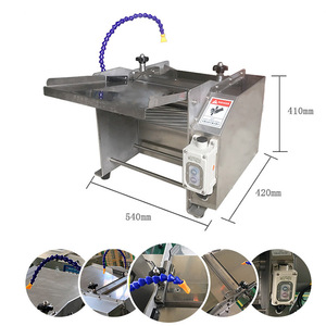 Macchina Pelatrice per Pesci Multifunzione Commerciale Antiruggine per Lavorazione di Seppie e Salmone - Product Image 3