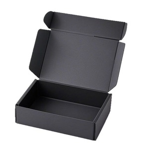 Premium Black <b>White</b> Cardboard Airplane Package Corrugated Mailer <b>Box</b> Custom <b>Gift</b> <b>Box</b> with Logo Printing for Business - Product Image 1