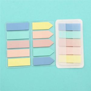 กระดาษโน้ตสีมาการอง 100 แผ่น แบบมีกาวในตัว วัสดุ PET กระดาษโน้ตแบบติดได้ ใช้เป็นที่คั่นหนังสือ ปากกามาร์กเกอร์ อุปกรณ์สำนักงาน อุปกรณ์การเรียน - Product Image 2