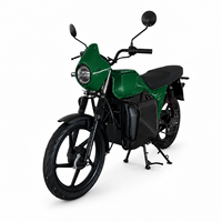 High Performance 72V Battery Powered E Motorbike 85Km/h Vintage Style Electric Motorcycle for Adults