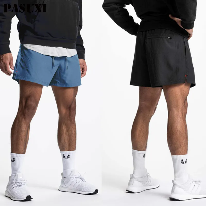 Pasuxi biểu tượng tùy chỉnh tập luyện Polyester inseam mồ hôi thể thao bóng rổ Mens phòng tập thể dục rungs quần short với Túi