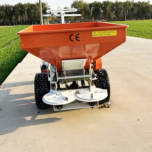 Spargitore di fertilizzante automatico piccolo spargitore di Compost semovente spargitore di fertilizzante a mano - Product Image 2