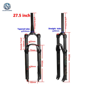 <span class=keywords><strong>Fourche</strong></span> de vélo <span class=keywords><strong>VTT</strong></span> à suspension <span class=keywords><strong>avant</strong></span> XCM, pour roues 26, <span class=keywords><strong>27</strong></span>.<span class=keywords><strong>5</strong></span>, 29 pouces, avec ressort de suspension intégré - Product Image 2