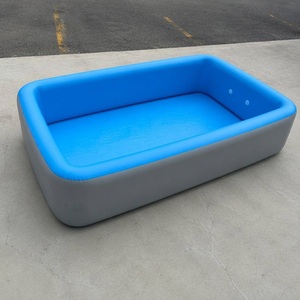 <span class=keywords><strong>Piscine</strong></span> gonflable InflaToGo en PVC de 15 cm d'épaisseur <span class=keywords><strong>avec</strong></span> installation facile et filtre à sable pour utilisation en jardin - Product Image 1