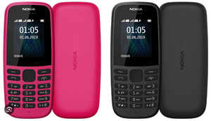 Téléphone portable d'occasion pour <span class=keywords><strong>NOKIA</strong></span> 105-2019 <span class=keywords><strong>gsm</strong></span> clavier téléphone 2g téléphone portable double sim grande batterie mini téléphone bonne qualité - Product Image 3