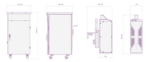 Stampante a Getto d'Inchiostro UV Automatica ANTIAN con Supporto per Stampa a Inchiostro Bianco e Colorato su Carta, Plastica, Metallo, Vetro, Legno, Ecc. - Product Image 3