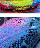 Liquide de Lavage Auto Très Moussant Concentré, Shampoing de Nettoyage en Profondeur pour Voitures