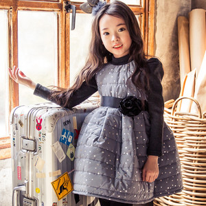 Ropa Infantil 2016, Vestido de Niña con Estampado de Flores Españolas - Product Image 3