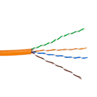 Kabel LAN Tembaga/BC/CCA SFTP Cat7 22Awg Cat7 Gulungan 305m