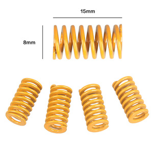 Resorte de compresión 3DSWAY de metal de 8x15 mm para kit de nivelación de cama caliente de impresora 3D - Product Image 1
