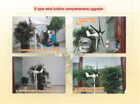 Mini éolienne Portable 100w, prix d'usine, ESG, axe Horizontal, petit hors réseau