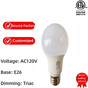 Электроника Sundy, без мерцания, E26 A15, 5 Вт, 5,5 Вт, 6 Вт, 6,5 Вт, 120 В, ETL, электрические силиконовые лампы - Product Image 4