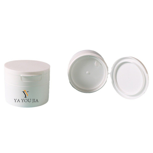 Trắng PP kem đánh răng chai 50g-100g rộng miệng Jar cho mỹ phẩm chăm sóc da nắp nhựa cho kem mắt và kem dưỡng da" - Product Image 4