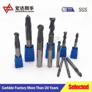 Fresa de carburo de 2 filos con punta esférica - Product Image 6