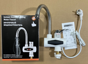 Robinet <span class=keywords><strong>chauffe</strong></span>-<span class=keywords><strong>eau</strong></span> électrique RX-007 avec affichage de la température LED, utilisation instantanée pour les foyers et les hôtels, pour les caravanes - Product Image 6