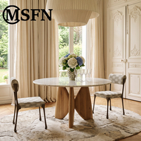 Chaise de salle à manger moderne et durable avec cadre en aluminium et tissu à carreaux sans accoudoirs pour la maison, le bureau à domicile, l'appartement, l'hôtel