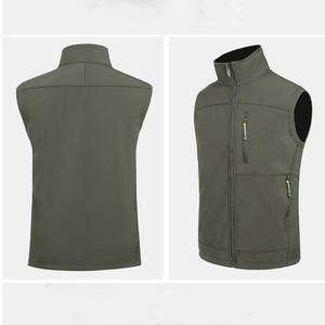 وصل حديثًا سترة رجالية مقاومة للرياح مبطنة بسحاب من الصوف الشتوي - Product Image 4