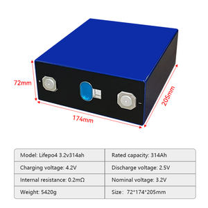 Baterai Lithium Ion CATL 3.2V 314Ah Kelas Prisma untuk Sistem Tenaga Surya 280ah 310ah 320ah 340ah 280K MB31 MB30 Baterai LiFePO4 - Product Image 4