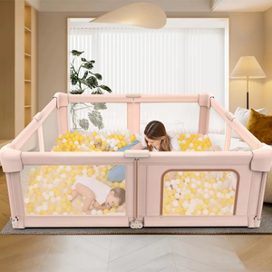 Stylo de jeu pour enfants en tissu Oxford <span class=keywords><strong>Parc</strong></span> de jeu pour bébés et tout-petits avec grande clôture sécurisée pour enfants - Product Image 1