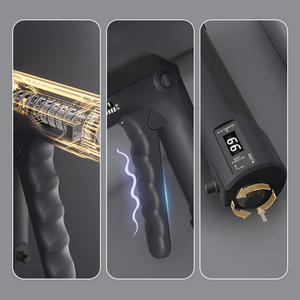Extenseur de main, entraîneur musculaire, compteur de force de préhension, entraîneur de préhension réglable avec compteur, résistance de 5 à 60 kg - Product Image 5