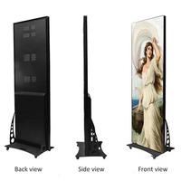 P2-P2.5-P3 Layar LED Iklan Dalam/Luar Ruangan Berwarna Penuh dengan Kontrol WiFi, Ukuran 480x1920mm, Kecerahan 600CD