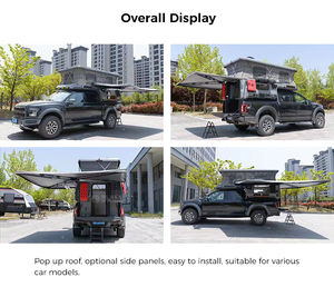 2025 Offre Spéciale camion lit camping-car glisser sur camping-car Pop up camping-car en aluminium Ridgeline Top 5 couchette alliage <span class=keywords><strong>Basecamp</strong></span> - Product Image 6