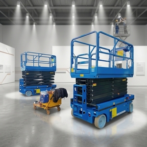 Plateforme élévatrice à ciseaux électrique autopropulsée pliable 10m 12m 14m - Product Image 6