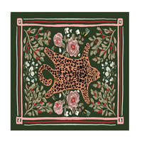Tapis de table de mahjong américain de luxe personnalisé à motif léopard, tapis de jeu de mahjong sur mesure