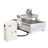 ROCTECH Machine de gravure et de sculpture sur bois CNC 3 axes 1325 4x8 pieds avec capacités de fraisage NC Studio