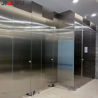 Cloison de toilette en acier inoxydable 316 de haute qualité pour immeuble de bureaux JIALIFU