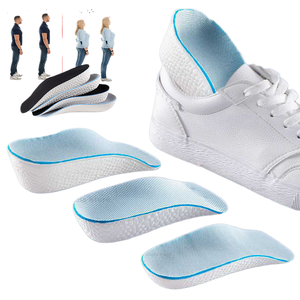 Baskets orthopédiques pour hommes et femmes Semelles intérieures pour augmenter la hauteur Pieds plats Soutien de la voûte plantaire Talon Lift Mousse à mémoire de forme EVA Coussinets de chaussures souples pour - Product Image 1